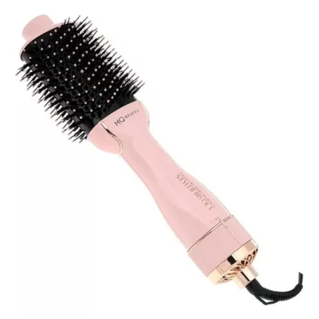 Escova Secadora Mq Beauty Styler Bivolt 1300w Cor Rosa
