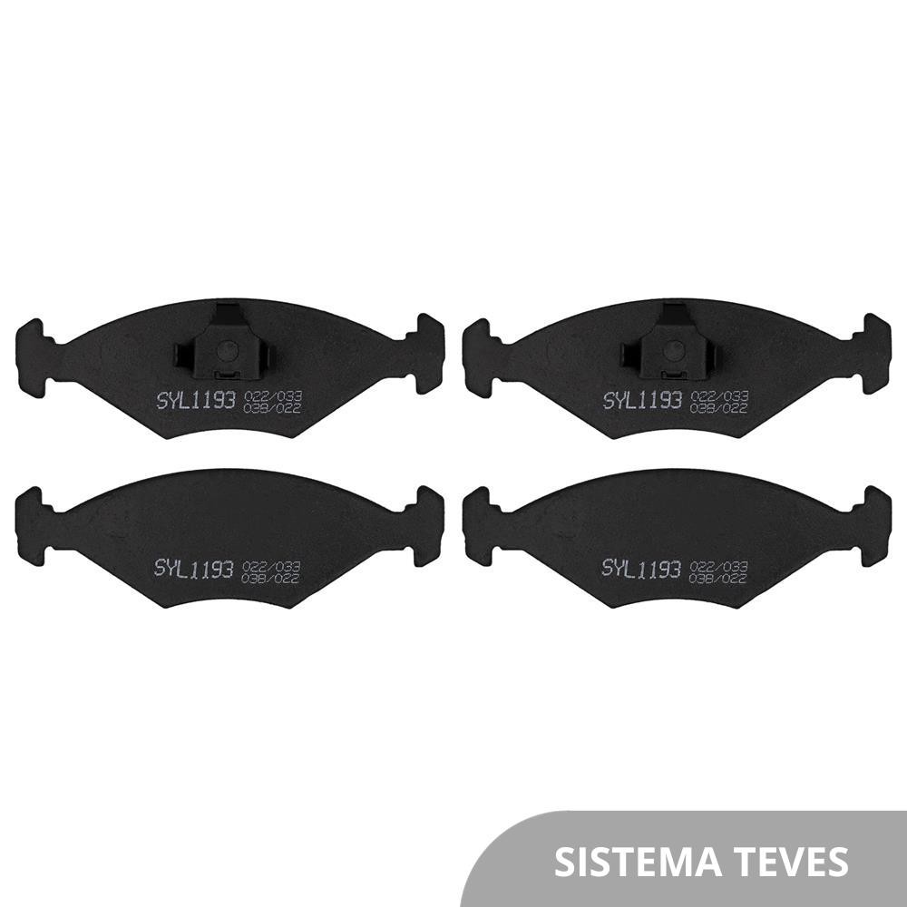 Pastilha Freio Dianteiro Palio 1996 a 1999 Syl 1193