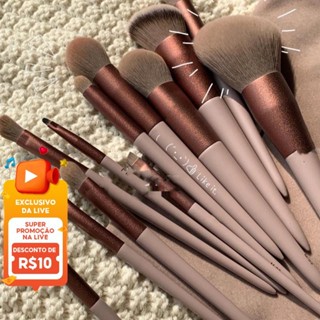 Conjunto De Pincéis De Maquiagem De 13 Unidades , Um Completo De Tinta super Macia Para Os...