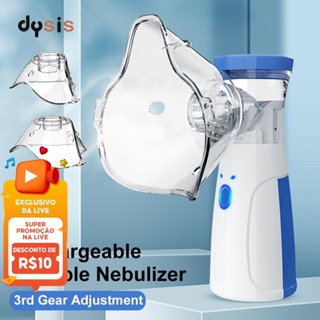 Nebulizador Máquina Portátil Nebulizadora Para Crianças Adultas Inalador De Asma Atomizado...