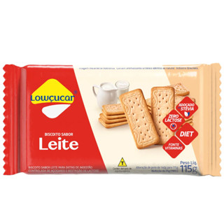 Biscoito de Leite Zero Açúcar e Lactose 115g - Lightsweet em Oferta na Shopee