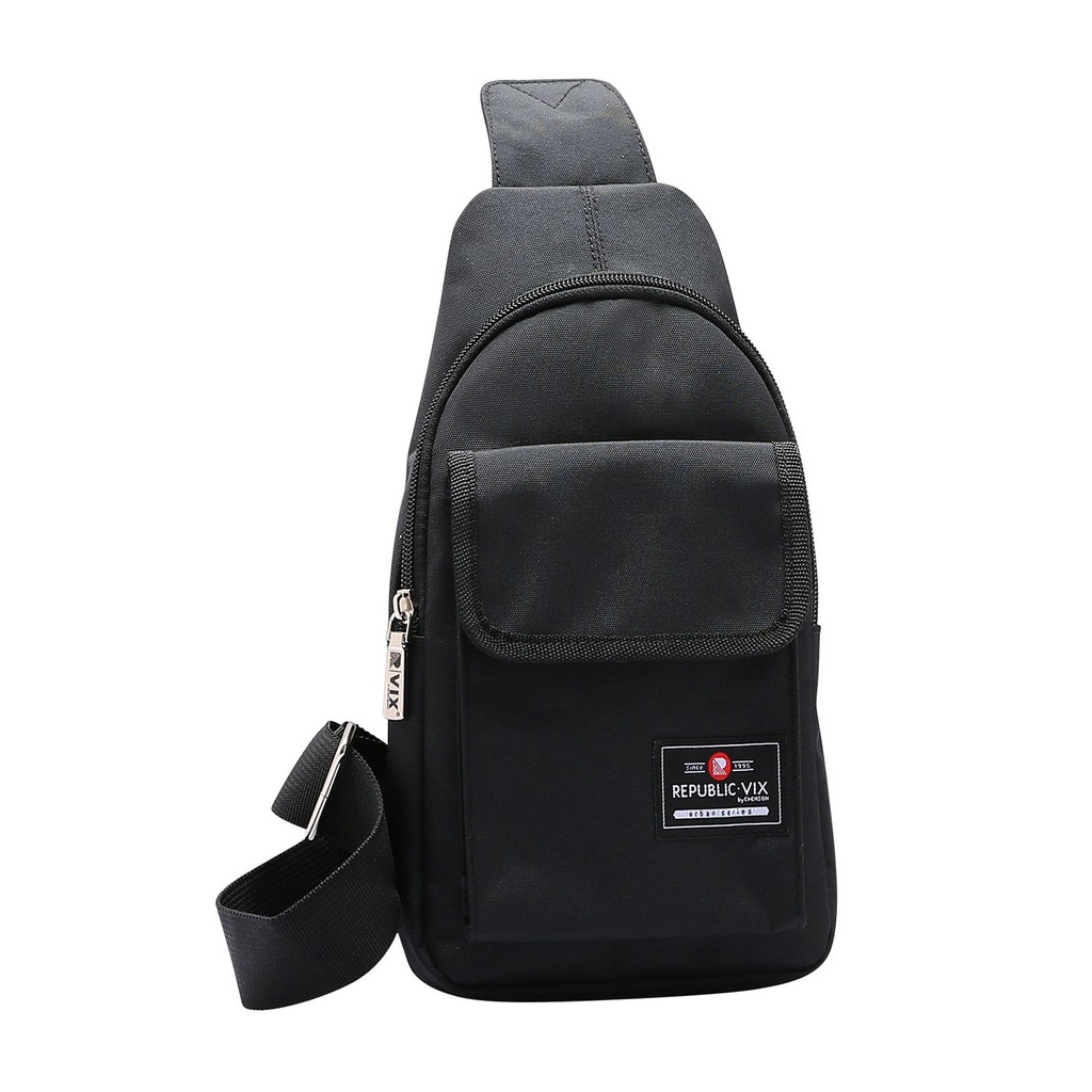 Mochila Transversal Slim Compacta Viagem Republic Vix 1782034 em Oferta na Shopee