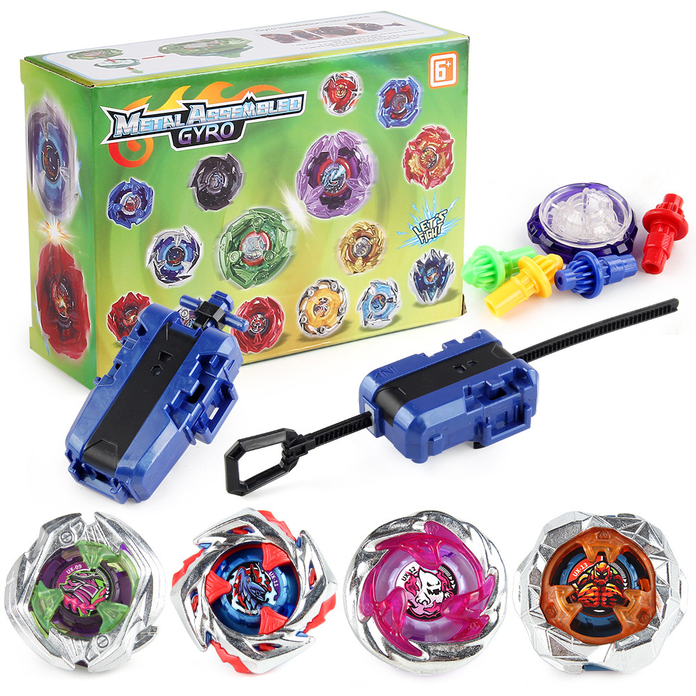 BX168-A35 4PCS UX-09/11/12/13 Conjunto De Tops Giratórios Com Lançador em Oferta na Shopee