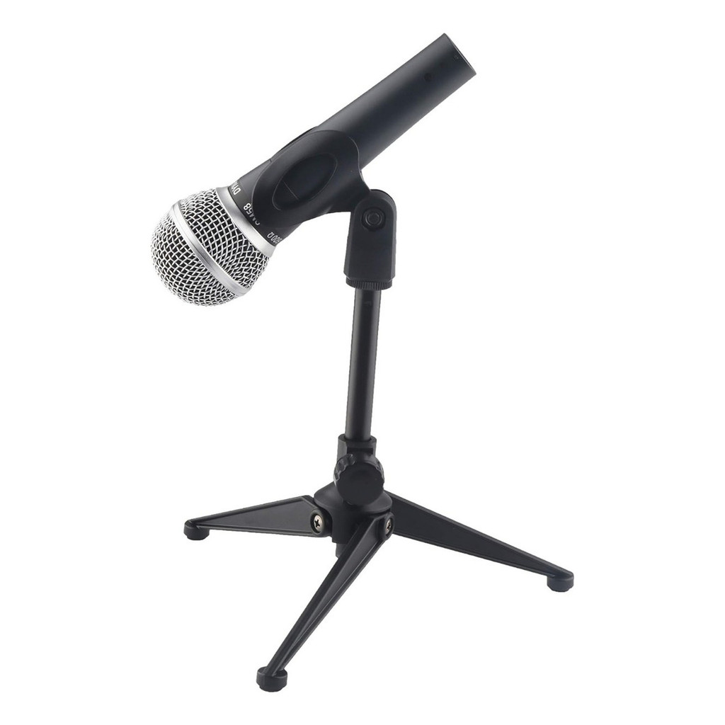 Mini Suporte Hélice Microfone Mesa Podcast Gravação Estudio