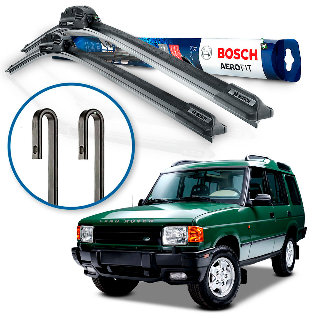 Par Palheta Limpador Parabrisa Bosch Land Rover Discovery 1989 1990 1991 1992 a 1998 em Oferta na Shopee