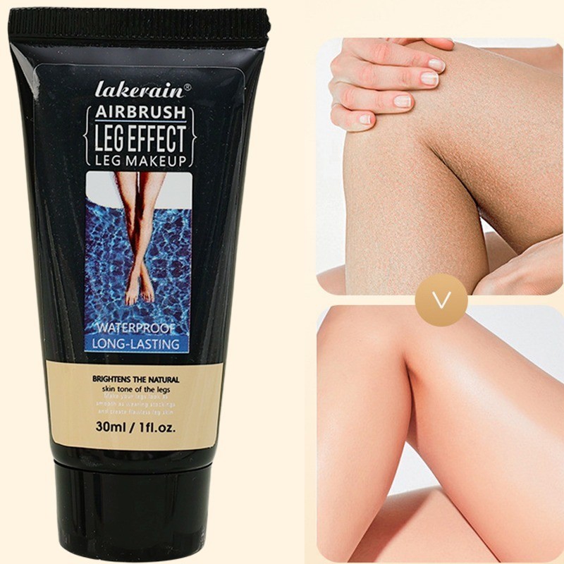 Loção De Beleza Para Pernas-Corretivo Maquiagem De Base Líquida Pele Uniforme-Creme À Prova D'água , De Longa Duração-Cu