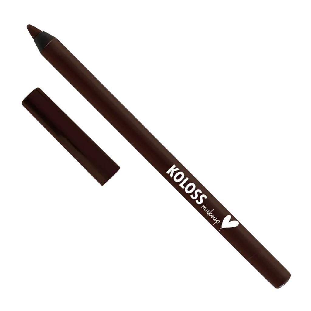 Delineador Para Olhos À Prova D`Água Carbon Brown Koloss Makeup