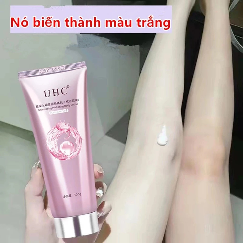 UHC Creme Branqueador Corporal 100g Rejuvenescimento Branco Melhora O Leite Hidratante De Amônia Baça/100g Brilhante em Oferta na Shopee