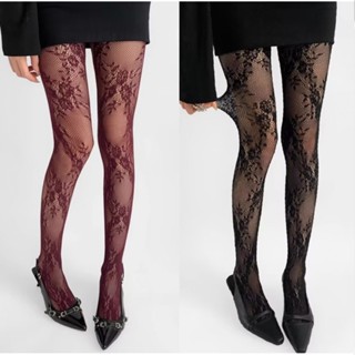 Meia-Calça De Renda Fina Super Elástica Estilo Coreano/Meias Arrastão Sexy De Alta Elasticidade/Calças De Malha em Oferta na Shopee