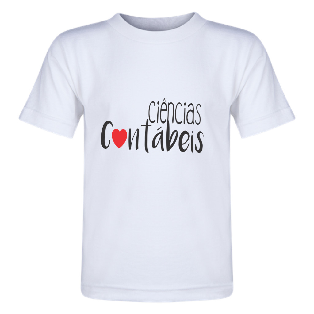 Linda Camiseta - Adulto - Baby Look - Linha Profissões - Contabilidade - Contador - 06 lindos modelos para escolher