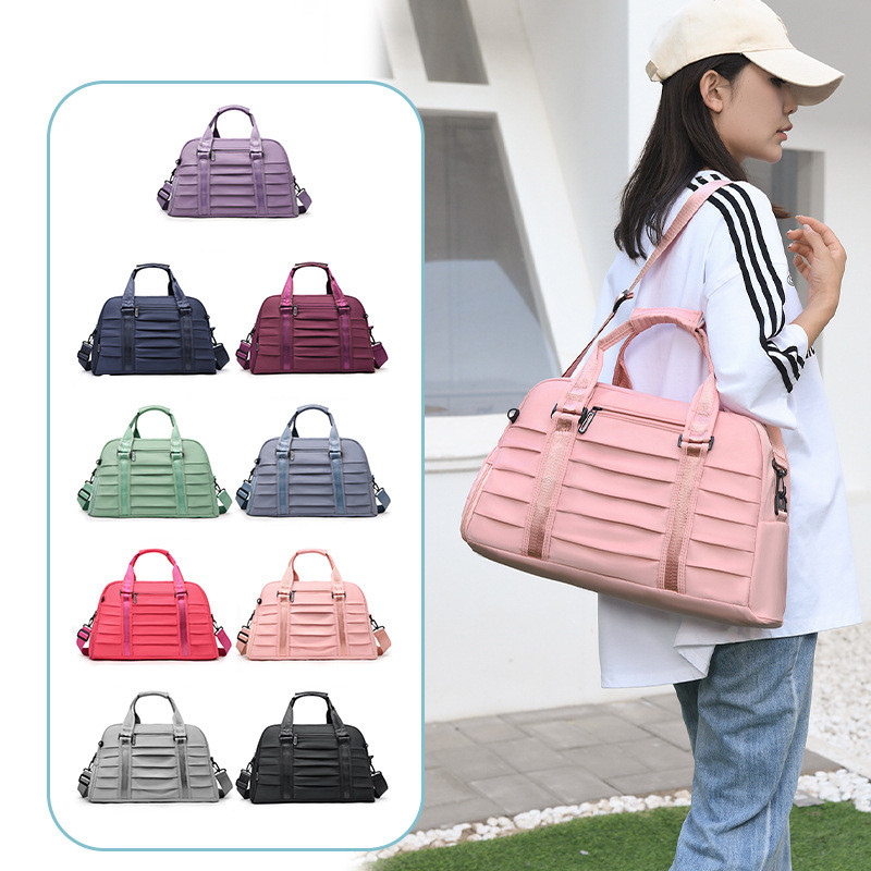 Bolsa de viagem impermeável de grande capacidade, bolsa de ombro fitness esportiva MM.loja