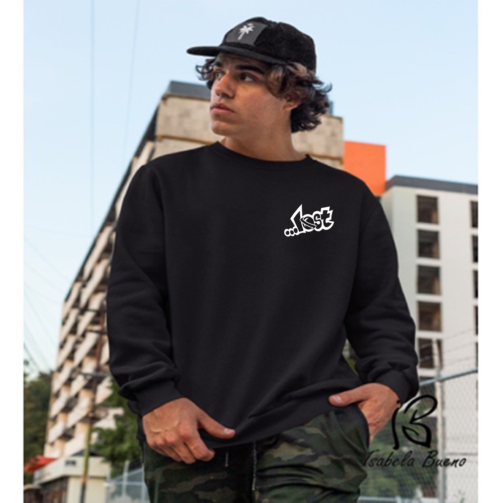 Moletom Lost Ovelha Negra A Melhor Camisa Do Mercado Top !! Oferta