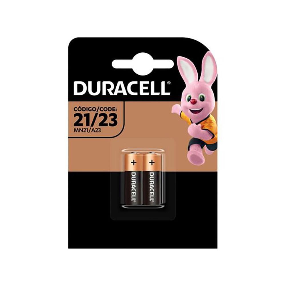 Pilha Mini Alcalina 12V A23 MN21 2 unidades Duracell