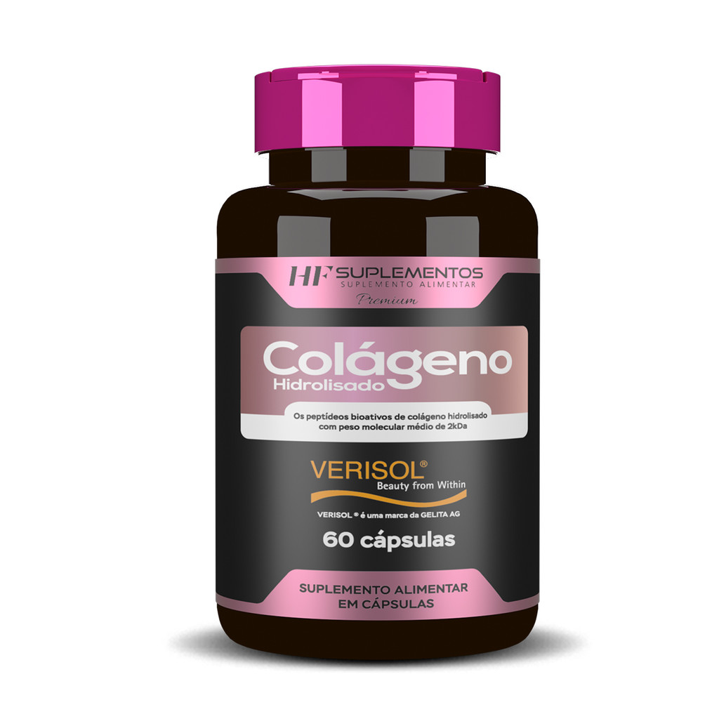 COLAGENO VERISOL COM CALCIO HF SUPLEMENTS 60CAPS 1750MG