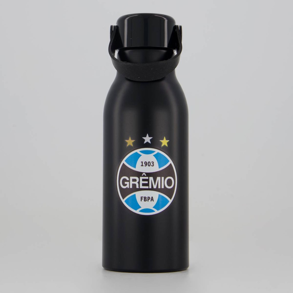 Squeeze Grêmio Aluminio Preta em Oferta na Shopee
