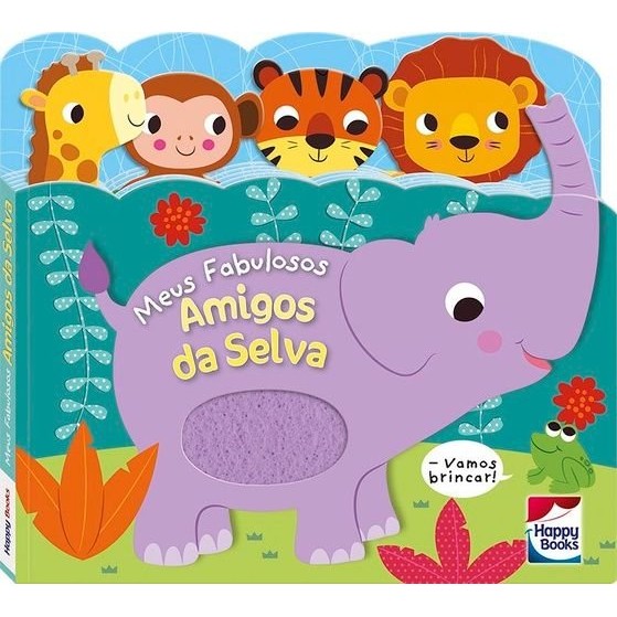 Carinhas Felizes: Meus Fabulosos Amigos da Selva - Leve a selva para o universo dos pequenos!