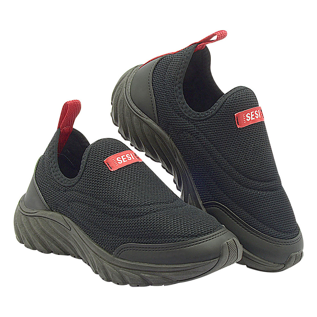 Tênis Sesi Escolar Confortável Moderno Macio E Calce Fácil Pé com Pé em Oferta na Shopee