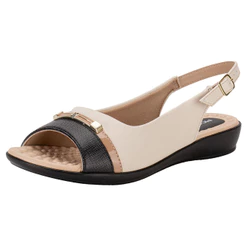 Sandália Feminina Flat Piccadilly 500380