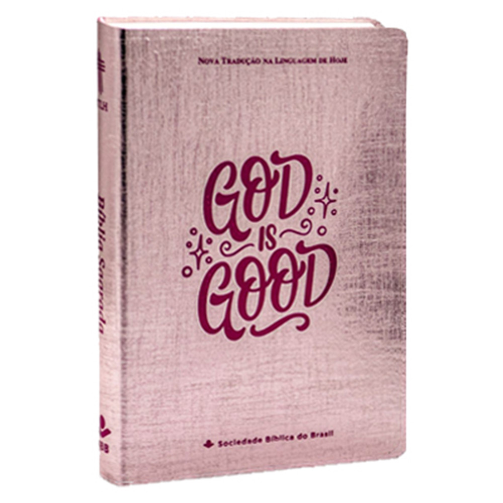 Bíblia Sagrada | NTLH | Letra Grande | Capa Cristal Rosa em Oferta na Shopee