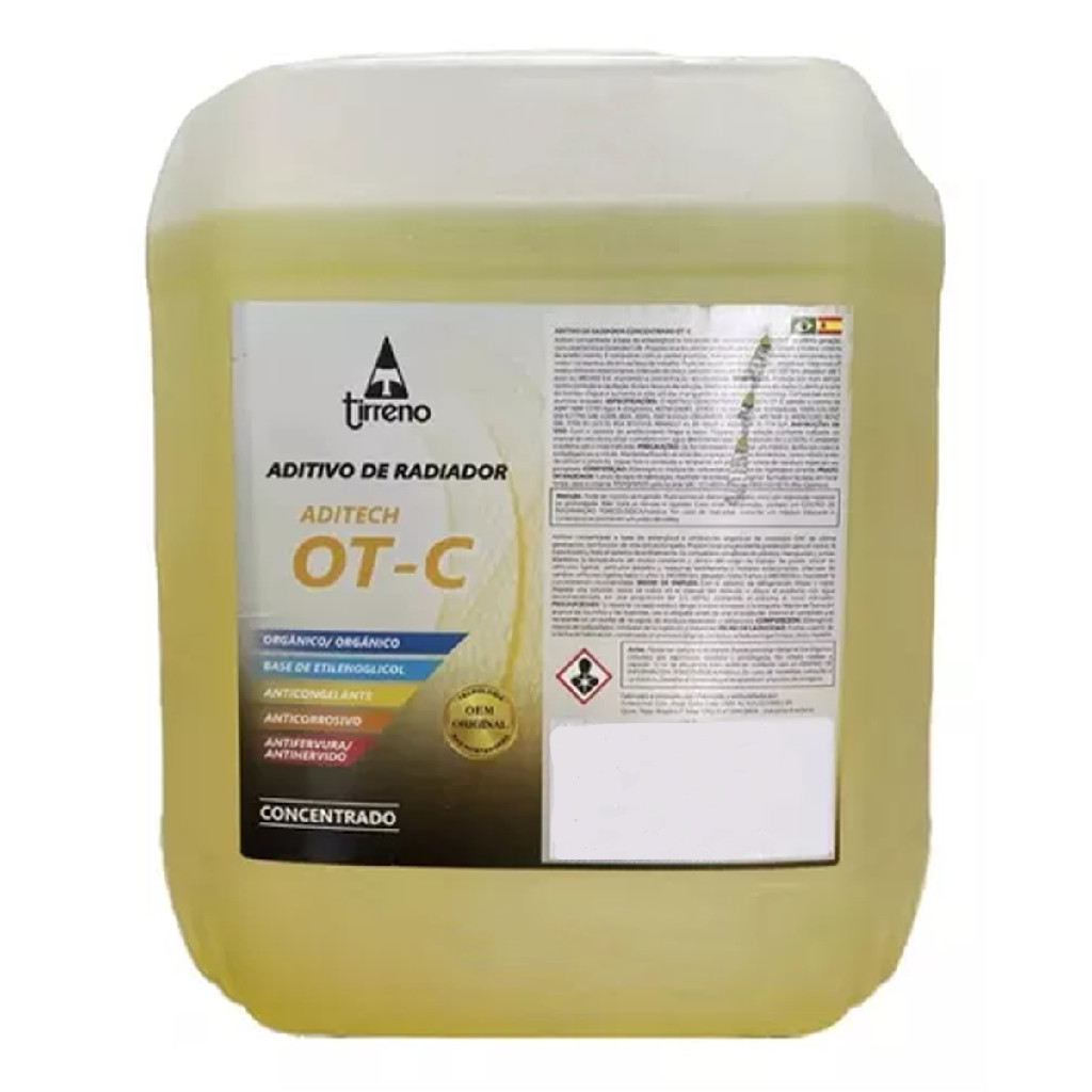 ADITIVO RADIADOR CONCENTRADO ORGANICO AMARELO VOLVO 20L FLUDS746 em Oferta na Shopee