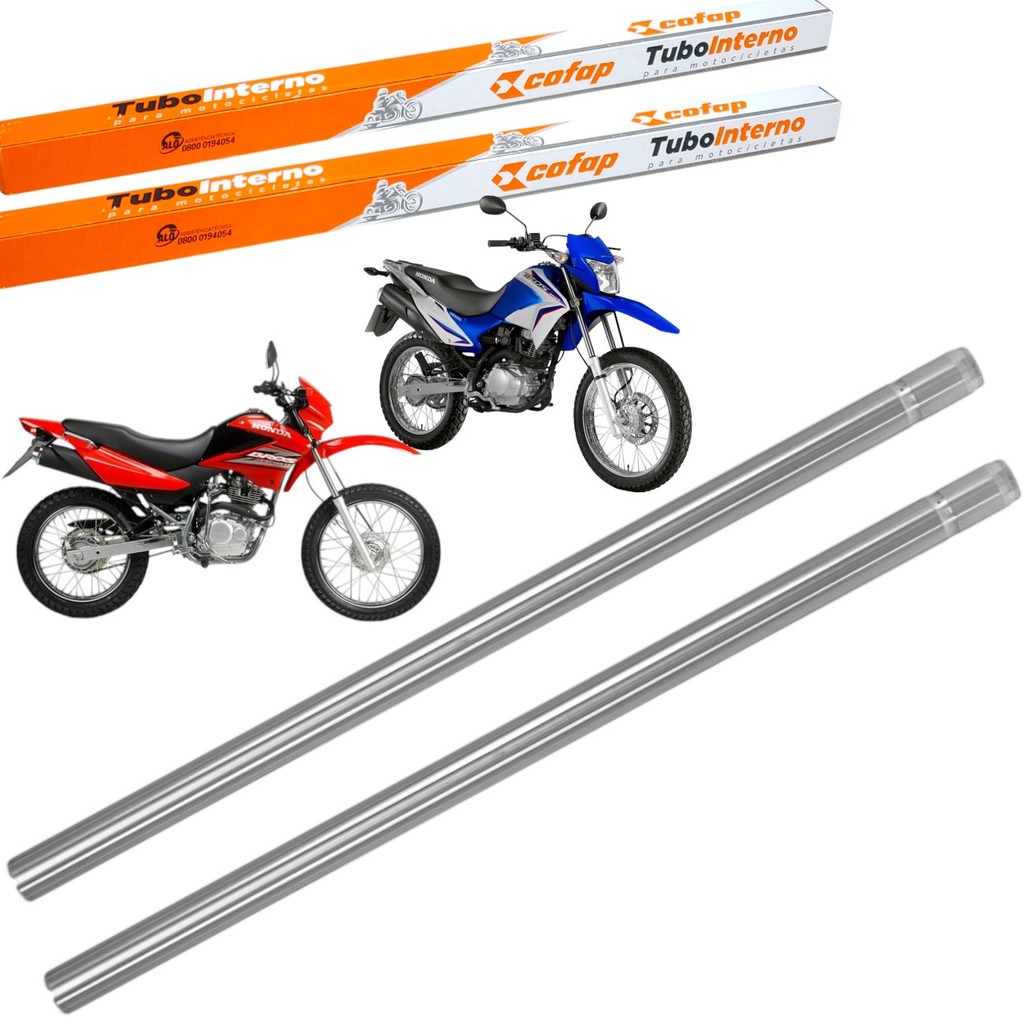 Par Tubo Bengala Cilindro Original Cofap Honda Nxr Bros 125 2003 A 2014 Bros 150 2003 A 2009 - Motorcycles