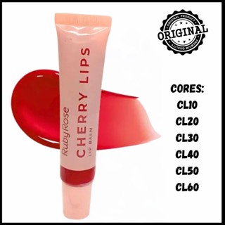 Lip Balm Cherry Lips Ruby Rose Hbl6503 em Oferta na Shopee