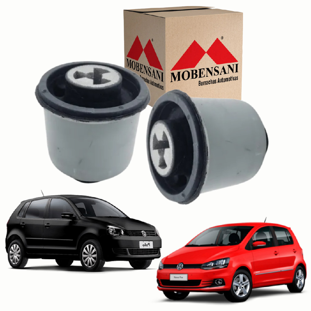 Par bucha eixo traseiro Fox Golf Polo A3 Saveiro Mobensani