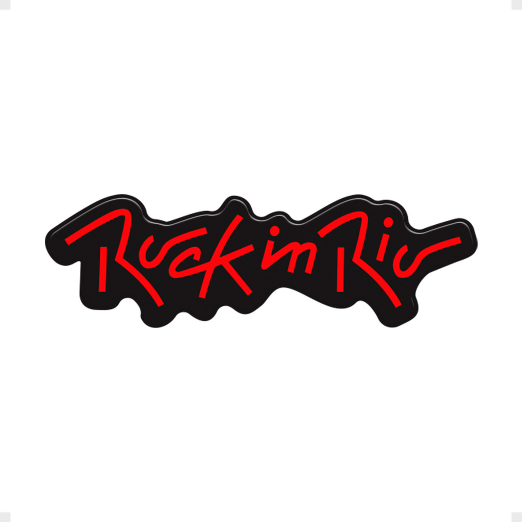 Emblema Rock In Rio P/ Cinzeiro Fox Gol Saveiro - Generico - Spare Parts and Accessories for Vehicles