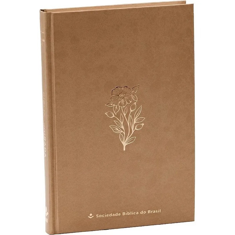 Bíblia Sagrada | ARC | Letra Normal | Capa Dura | Mocha Mousse em Oferta na Shopee