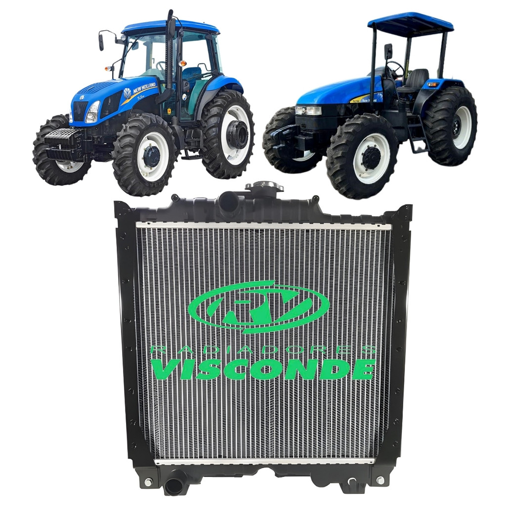Radiador Agro Visconde New Holland Tl 70 75 80 100 180
