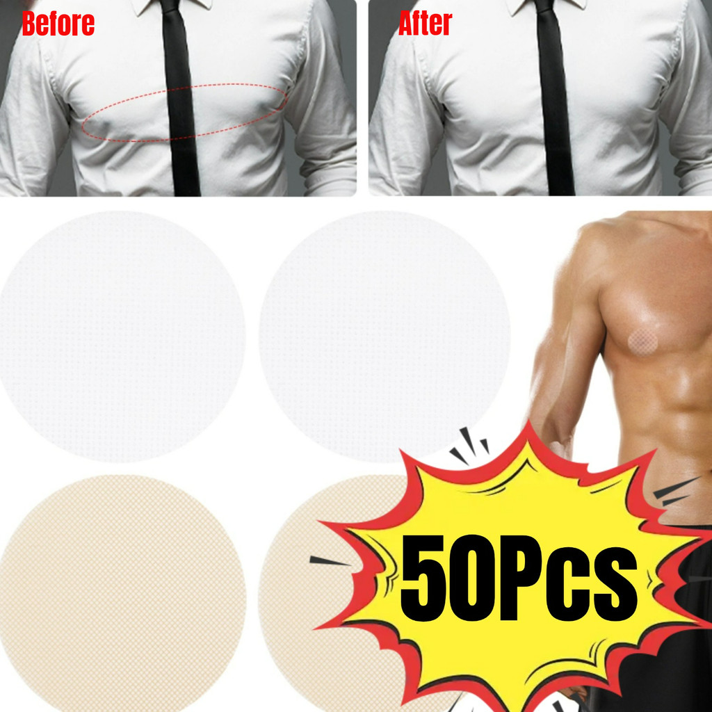 Homem Peito Adesivos Anti Fricção Capa De Mamilo Invisível Respirável Traceless Adesivo Acessórios De Roupas # Bling
