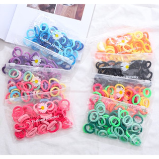 GGUAN KIT 50 Peças Mini Rabicó Xuxinha De Cabelo Meia De Seda Pacotão Laços De Cabelo De Bebê Para Meninas De Borracha em Oferta na Shopee