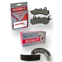 Kit Freio Cg 160 Fan Freio Combinado Cbs 2018 2019 2020 2021 2022 2023 original diafrag