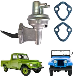 Bomba De Combustivel 06 Cil. Jeep / Rural / F 75 / Maverick Ford Willys