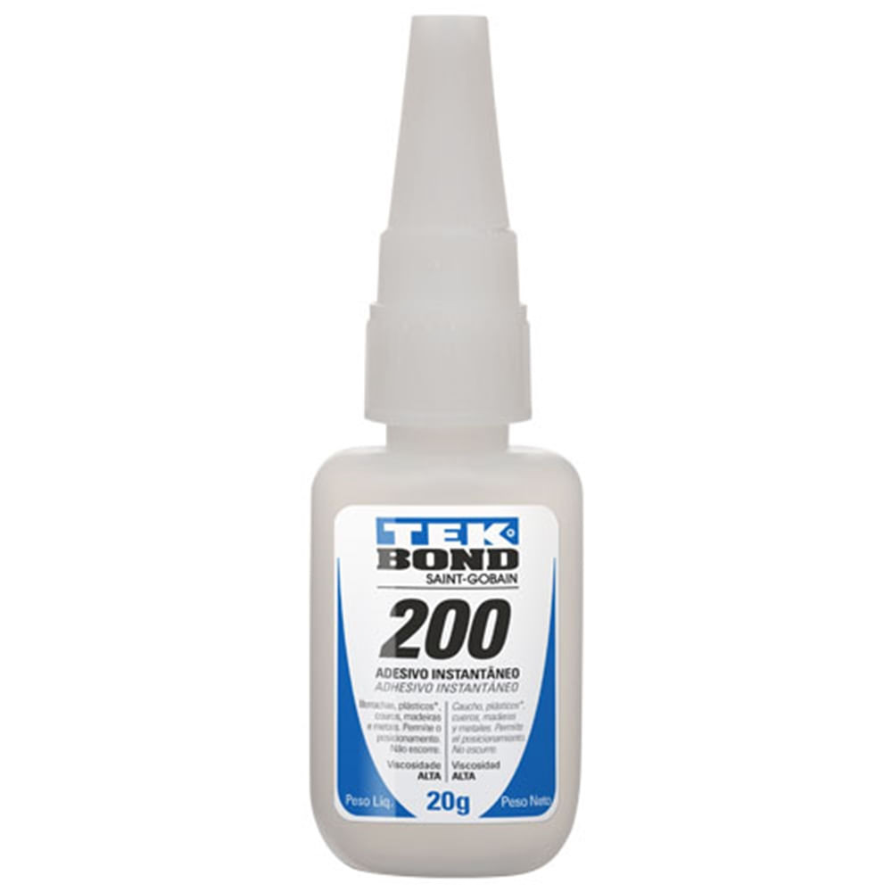 Adesivo Inst 200 20G Bico Anti entupimento - Tekbond