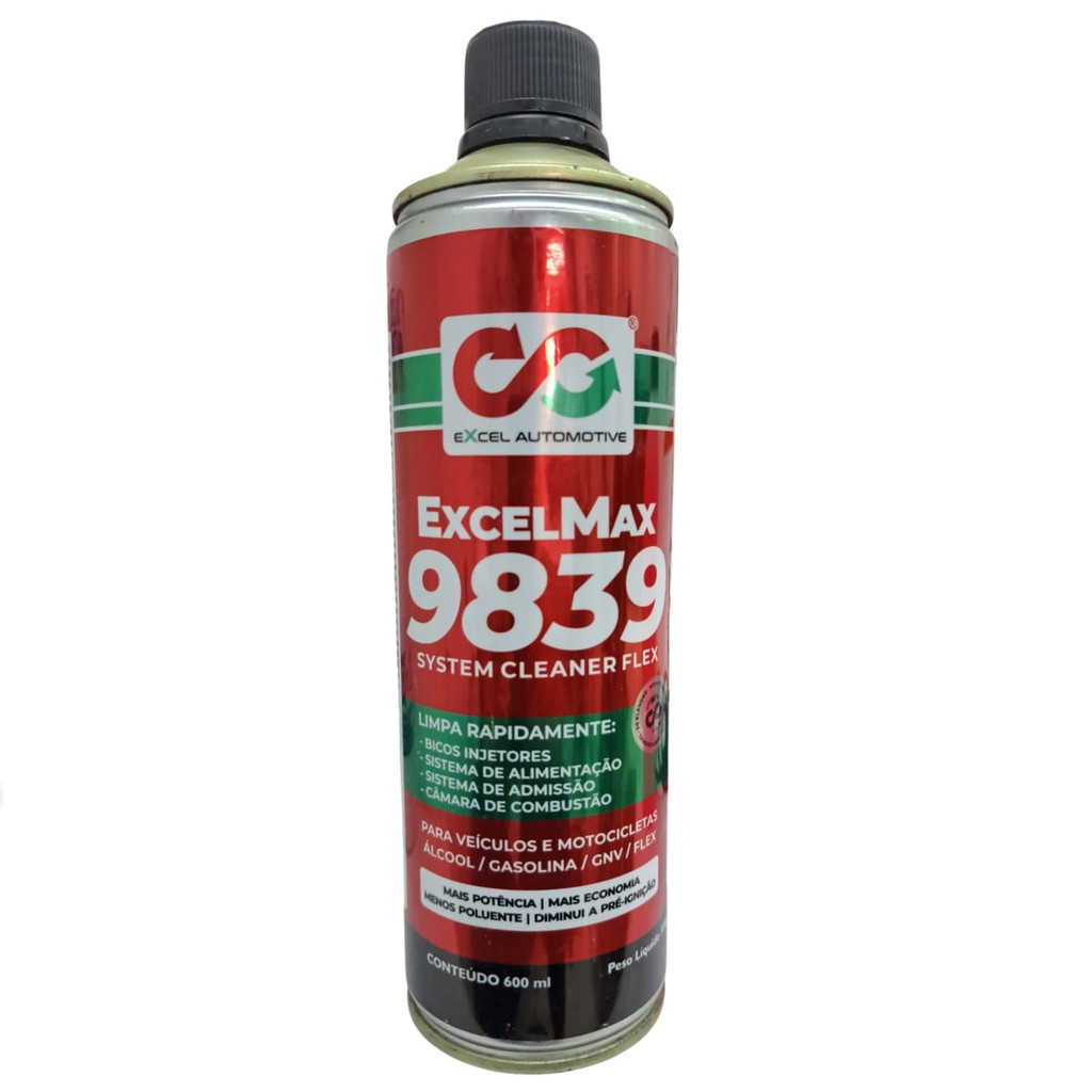 Limpa Bico Excel Automotive Perfect Clean 9839 Flex Gasolina 600ml