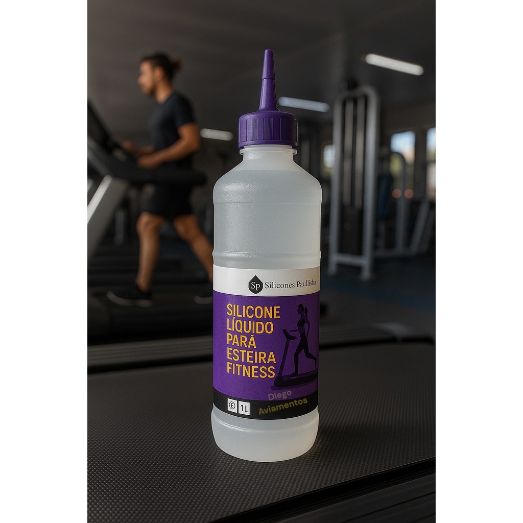 Silicone Lubrificante Esteira Elétrica Profissional e Residencial 300 ml 400 ml 500 ml 1L 5 L em Oferta na Shopee