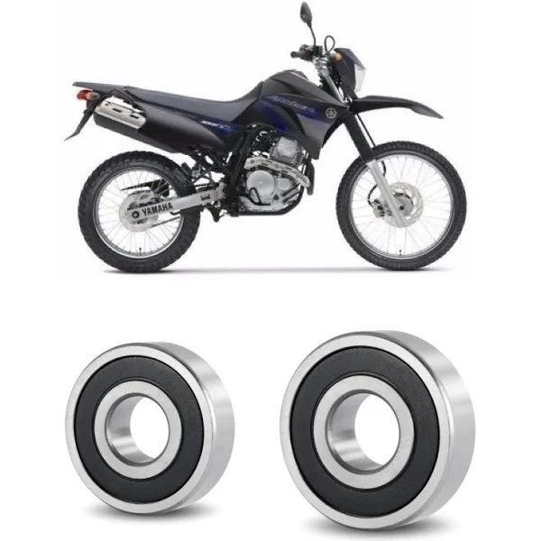 KIT ROLAMENTO RODA TRASEIRA YAMAHA XTZ250 LANDER / TENERE