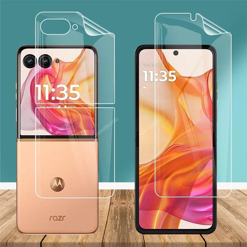 Película Protetora De Tela Macia Transparente Para Motorola Razr Ultra 2025 60 5