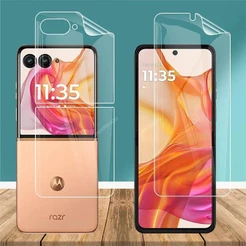 Película Protetora De Tela Macia Transparente Para Motorola Razr Ultra 2025 60 50 + 2025 Anti-Impressões Digitais Hidrog