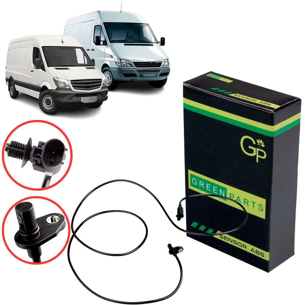 Sensor ABS Traseiro Esquerdo Mercedes Sprinter 2012 A 2019