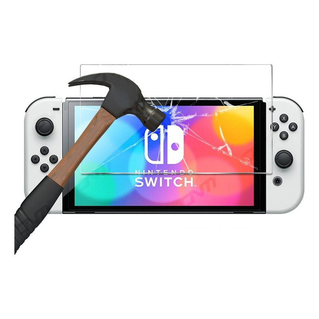 Película Para Console Nintendo Switch Oled Tela 9h Vidro