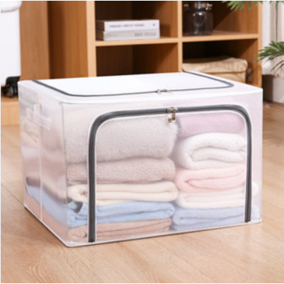 Caixa Organizadora Dobrável Multiuso Decorativa Roupas Brinquedos Viagem Compacta Moderna Básica