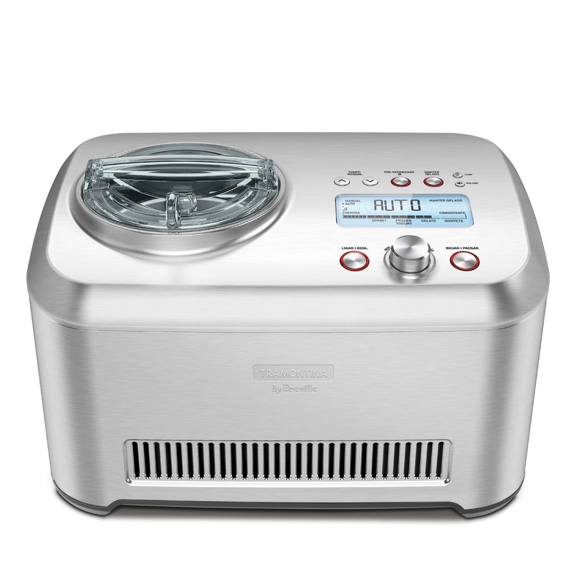 Sorveteira Express em Aço Inox 12 Funções 1 L 220 V Tramontina by Breville  69170/012