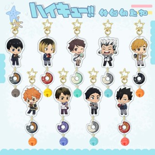 [Estoque pronto] Anime Haikyu!! Chaveiro acrílico Mesmo estilo periférico personalizado pingente dupla face cabide Shoyo em Oferta na Shopee