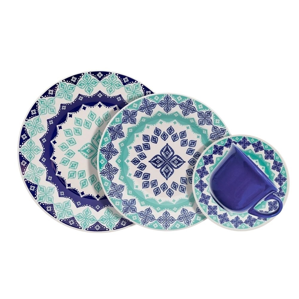 Aparelho de Jantar/Chá Biona Lola 16 Peças