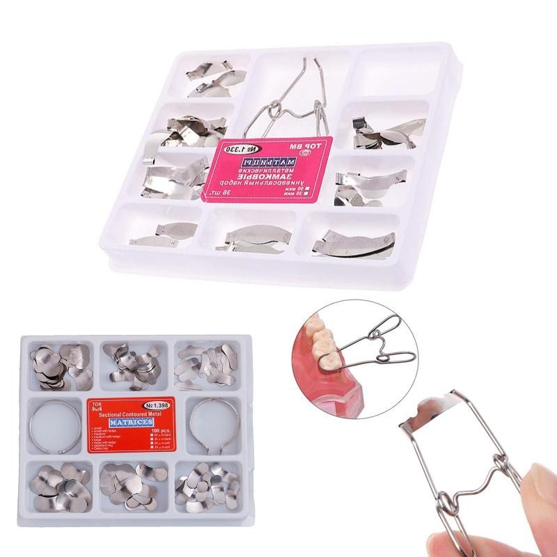 Matrix Band No . 1.330/1398 Matrizes Tofflemire Ferramenta Restauradora Bandas Universais em Oferta na Shopee