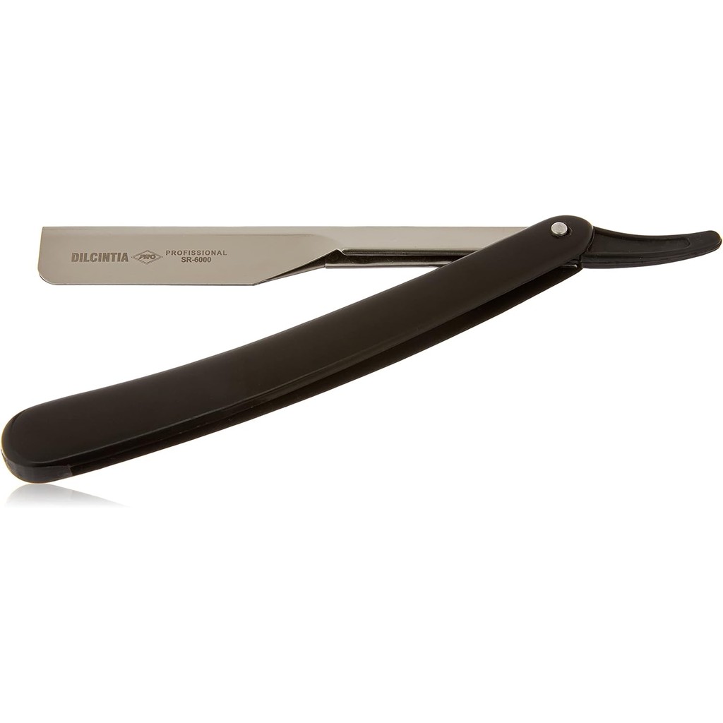 DILCINTIA BEAUTY Navalhete Aço Inox Cabo Plástico Preto