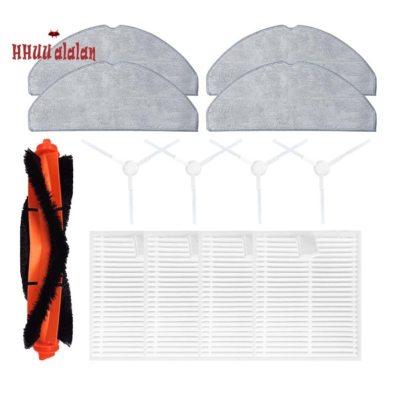 🌟Para Robô Vácuo S20/D106 Peças De Reposição Acessórios Principal Escova Lateral Mop Pano Filtro