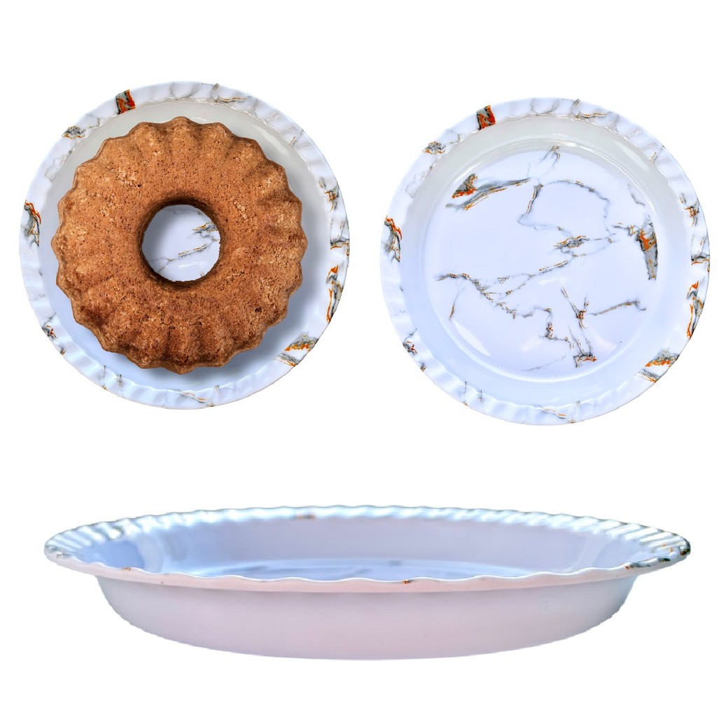 2 Travessas Saladeira Pote Redondo em Melamina 30cm Your House
